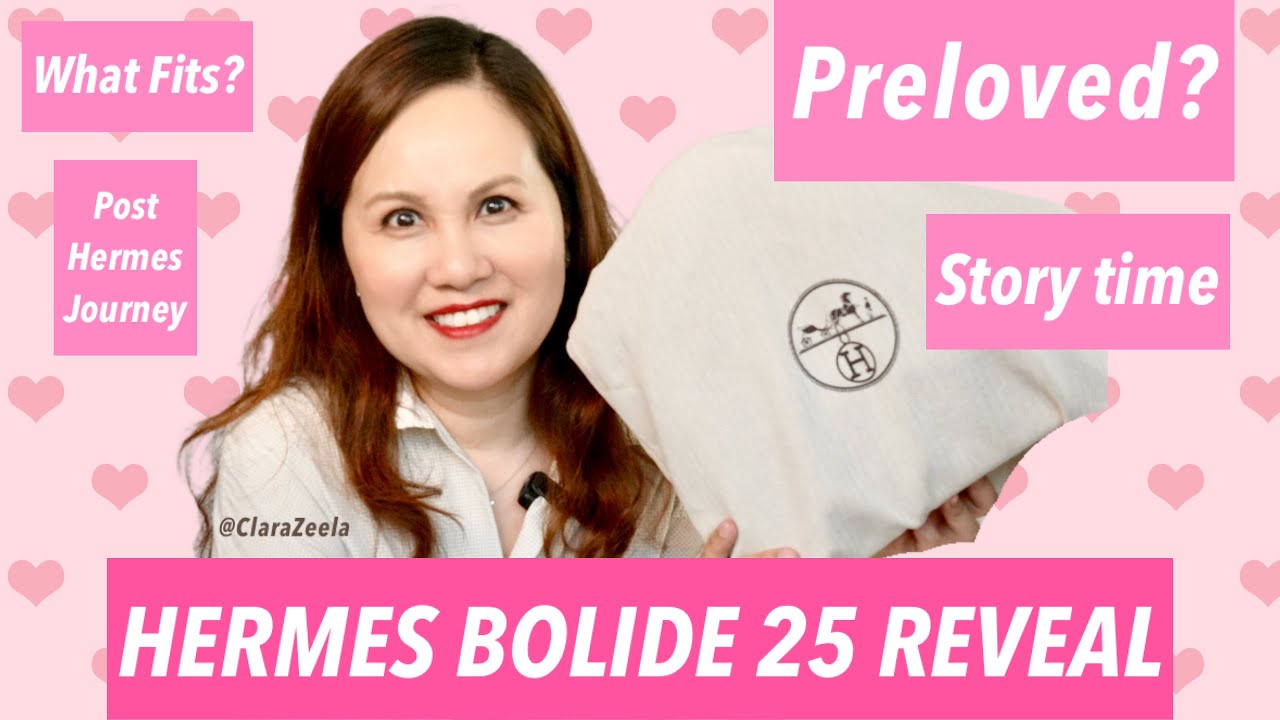Hermes Bolide 25 Reveal | Why Preloved & My Experience | What Fits | Different Length Straps