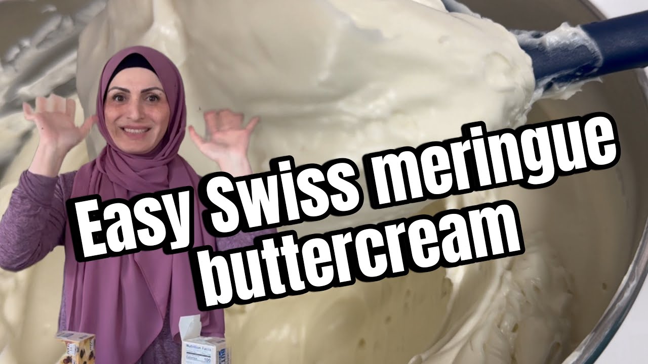 Refreshed version of easy Swiss meringue buttercream