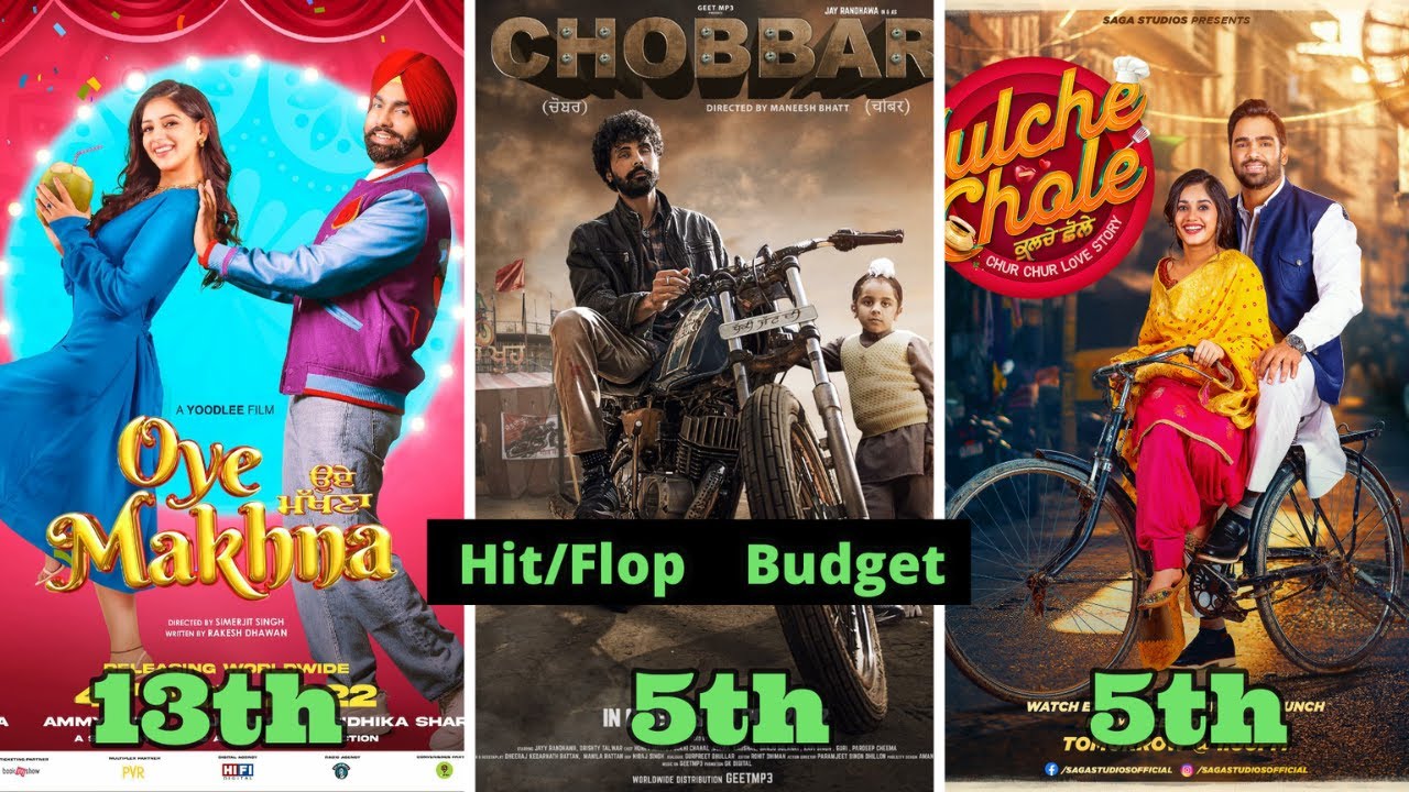 Chobbar , Oye Makhna , Kulche Chole - Worldwide Box Office Collection