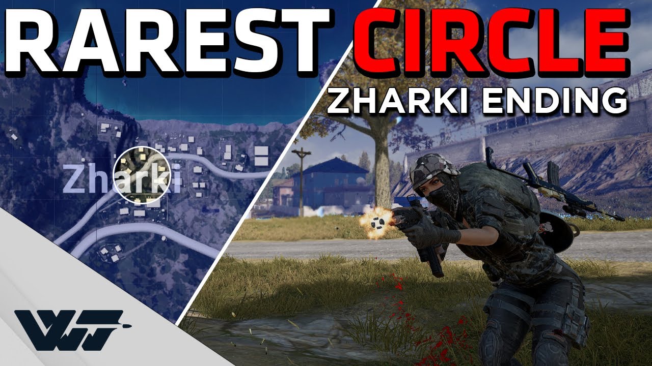 I GOT THE RAREST CIRCLE on ERANGEL (Zharki) - Have you ever seen this circle yourself? - PUBG