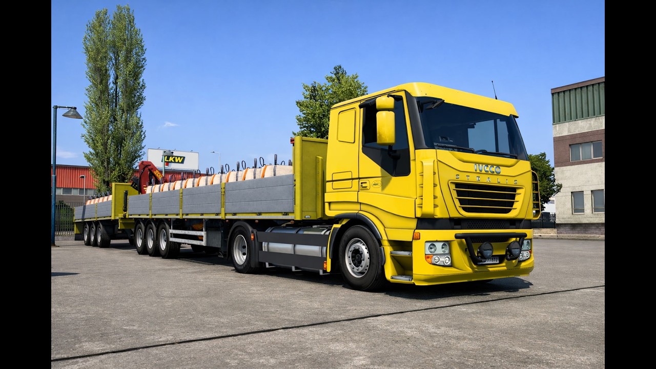 ETS2 1.57 Iveco Stralis active space 450cv Sacos de semillas, Amsterdan-osnabruck 122km