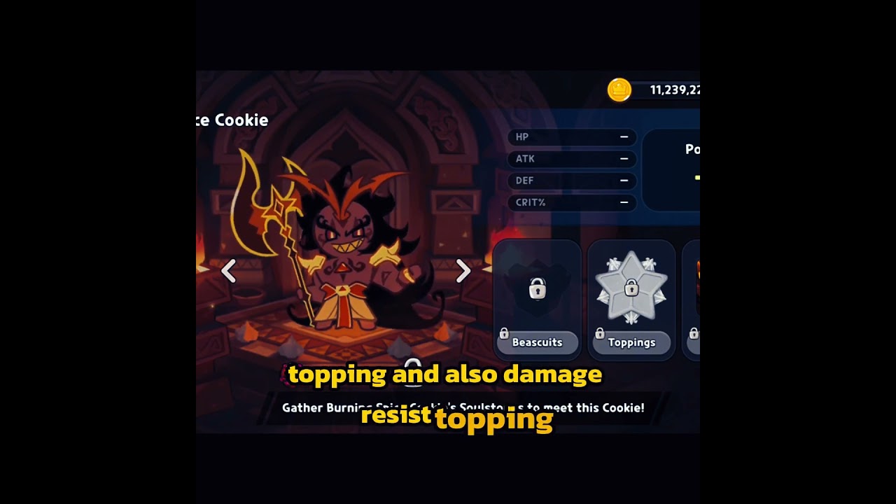 Best Build & Topping For BURNING SPICE COOKIE In Cookie Run Kingdom!