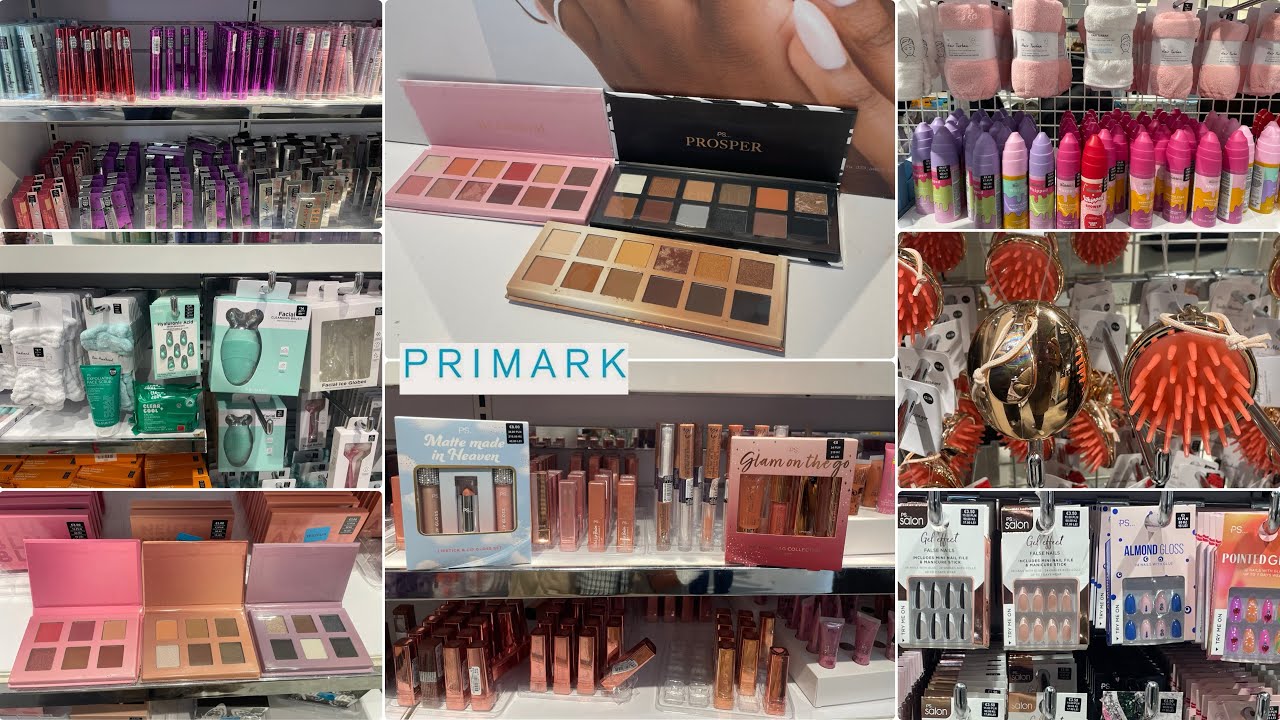 Primark makeup & beauty products new collection / November 2023