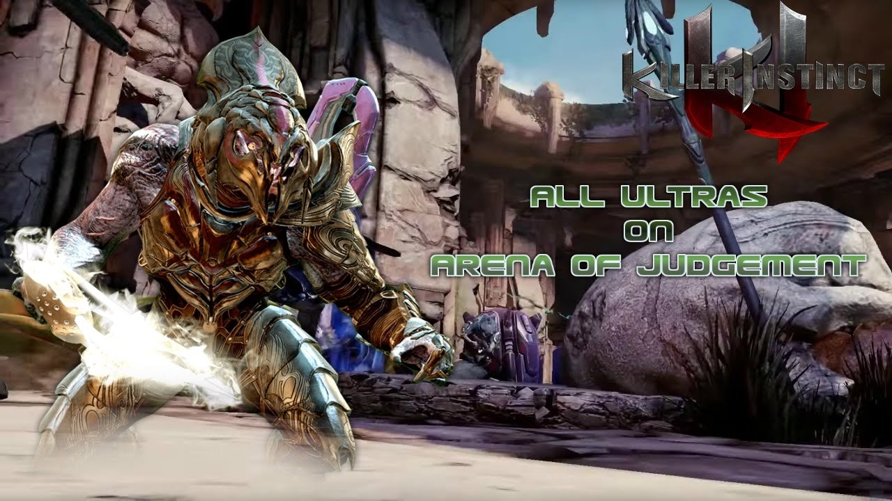 Killer Instinct Post Season 3 - All Ultras On Arena of Judgement