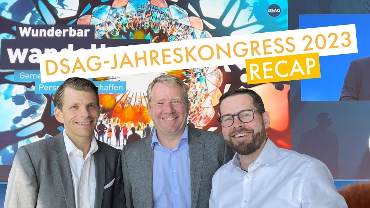 DSAG-Jahreskongress 2023 Recap
