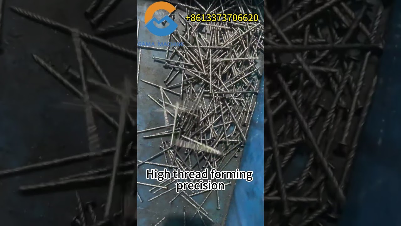 🎬 High Speed Screw Nail Thread Rolling Machine | Precision & Performance You Can Trust ⚙️