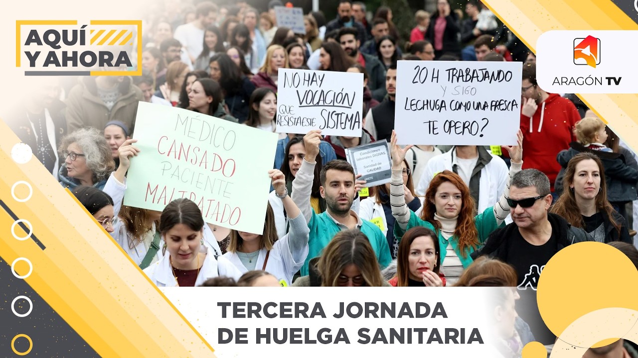 Tercera jornada de huelga sanitaria