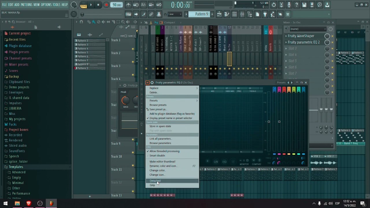 Como hacer un SIDECHAIN en FL STUDIO 20 | Fruity Peak Controller