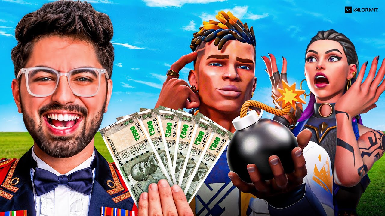 I Challenged my SUBSCRIBERS for ₹5000 in Valorant!