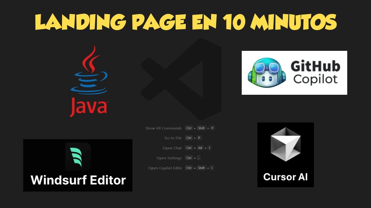 LANDING PAGE EN MENOS DE 10 MINUTOS | VSCODE | SPRINGBOOT | HTML, CSS, JS | 2025