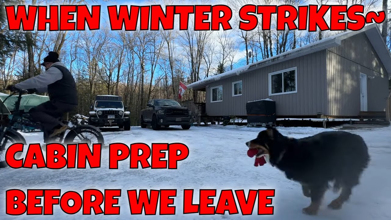 Off-Grid Life: When Winter Strikes- Preparing for a Week Away