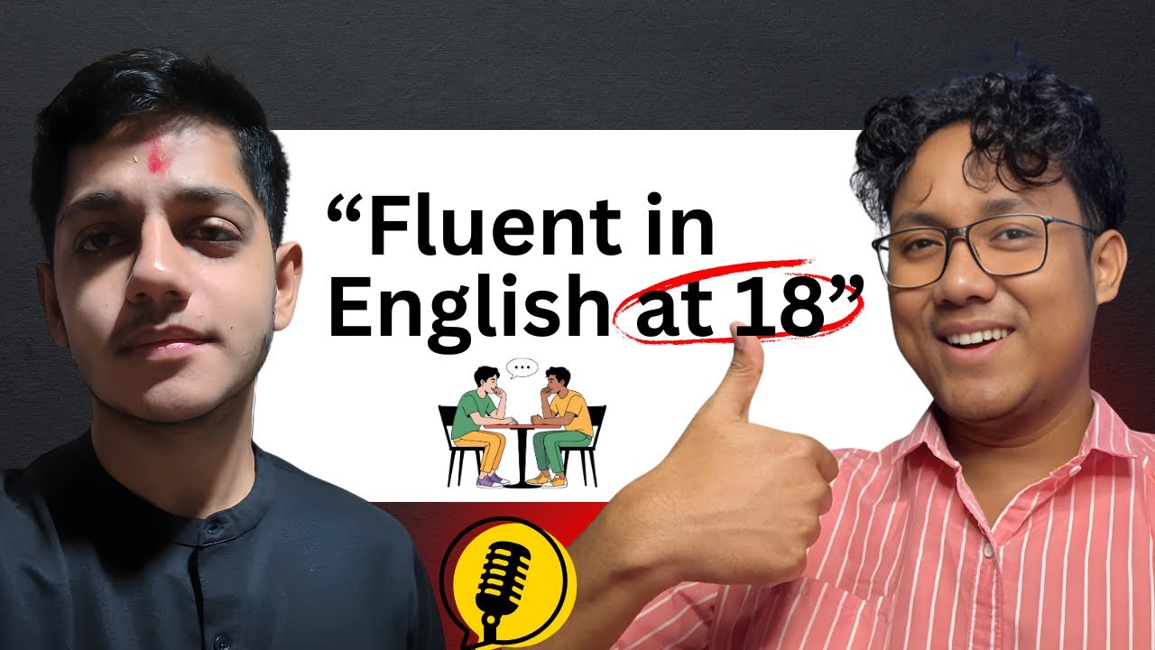 How he became fluent in English!