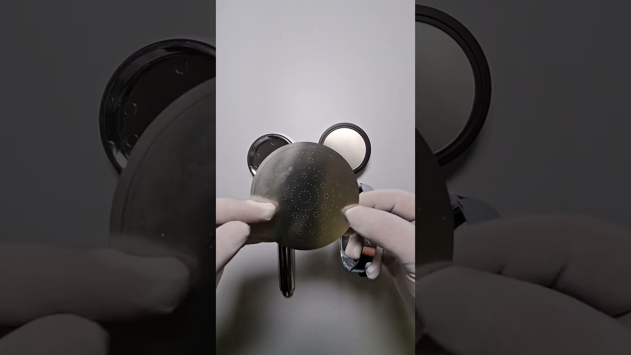 Водозберігаюча душова лійка DROP SPA1F-NANO100B із NANO SPA потоком - Економія води 66%, чорна
