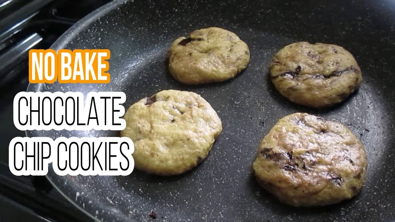 No Bake Chocolate Chip Cookies | Chocolate Chip Cookies Without Oven