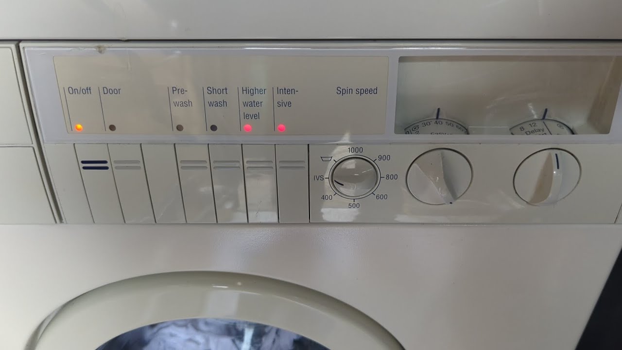 Bosch WFF2000 - Easy-Care 40° + Higher Water Level, Intensive, IVS (Very Deep Wash Level!)