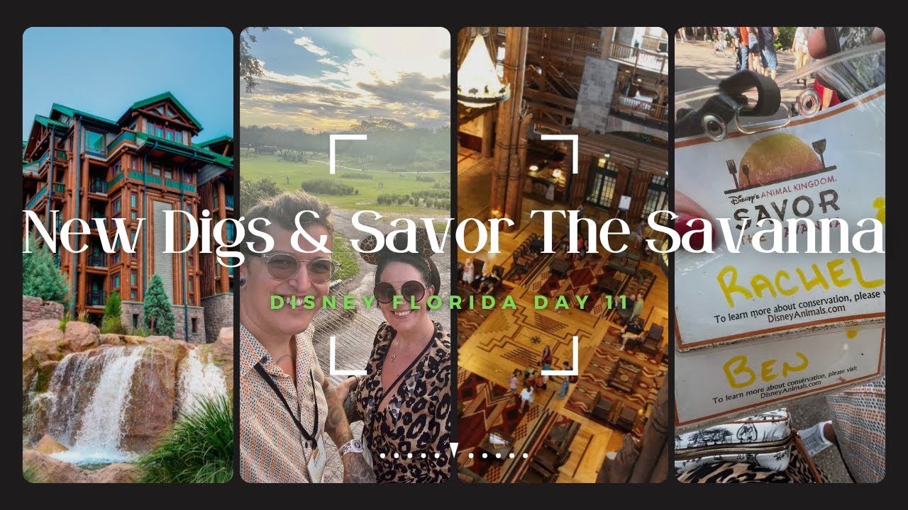 Checking Into Wilderness lodge & Savour The Savanna At Animal Kingdom | Disney World Vlog | Day 11