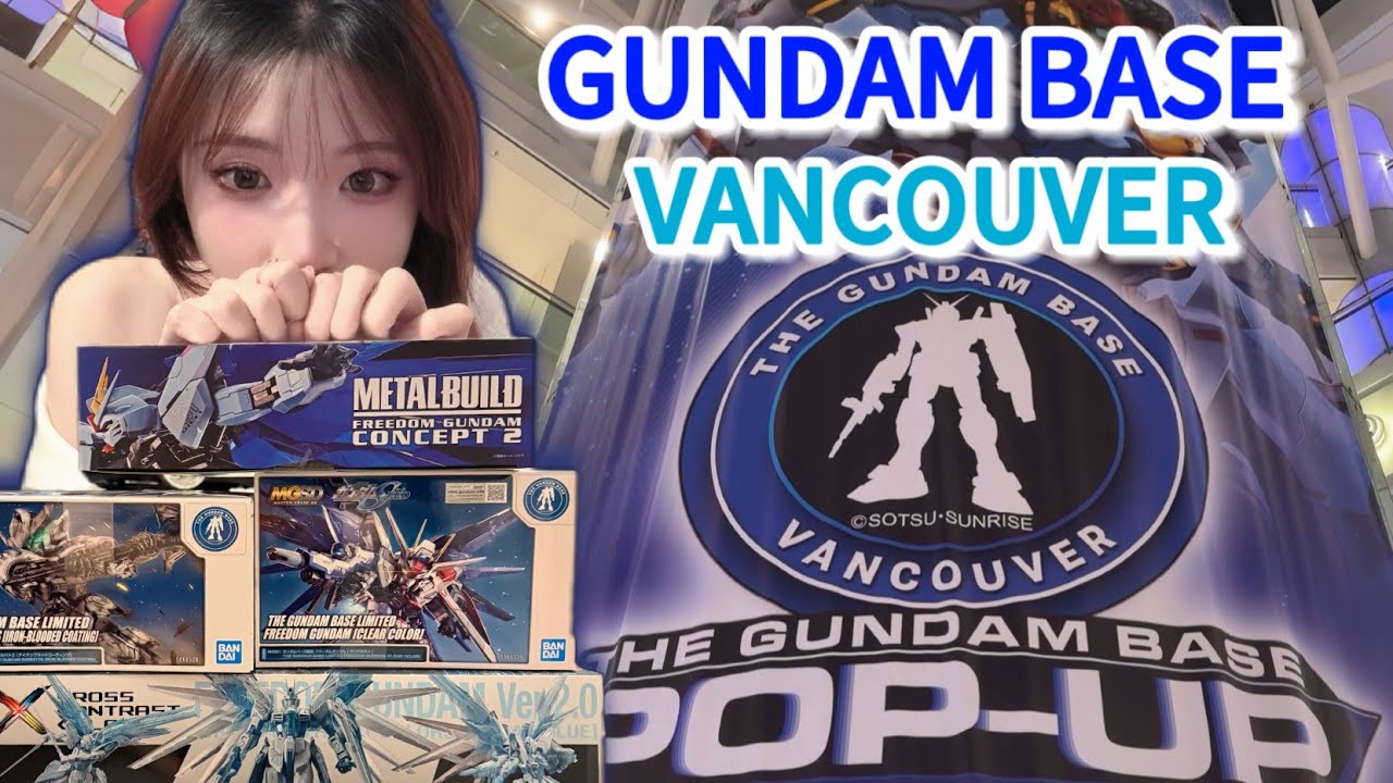 Inside Canada’s FIRST Gundam Base Pop-Up Vancouver! (Full Tour + Giveaway)