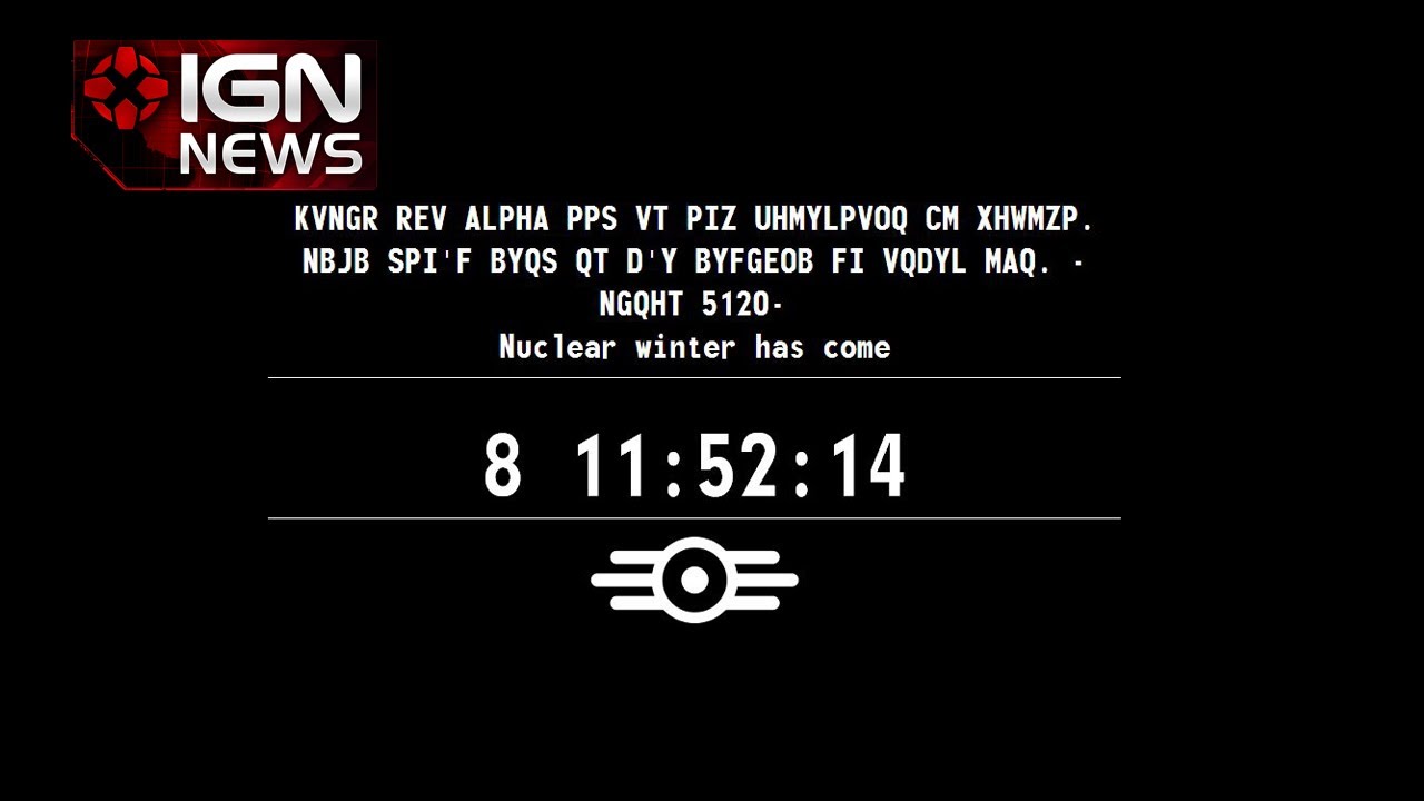 IGN News - Potential Fallout 4 Teaser Site Updated