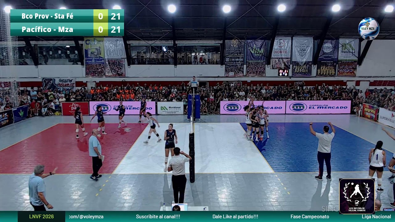 Banco Provincial Sta Fe VS Club Gral San Martín - Pacifico | Cancha 1 - LNVF 2026 - Cuartos de Final