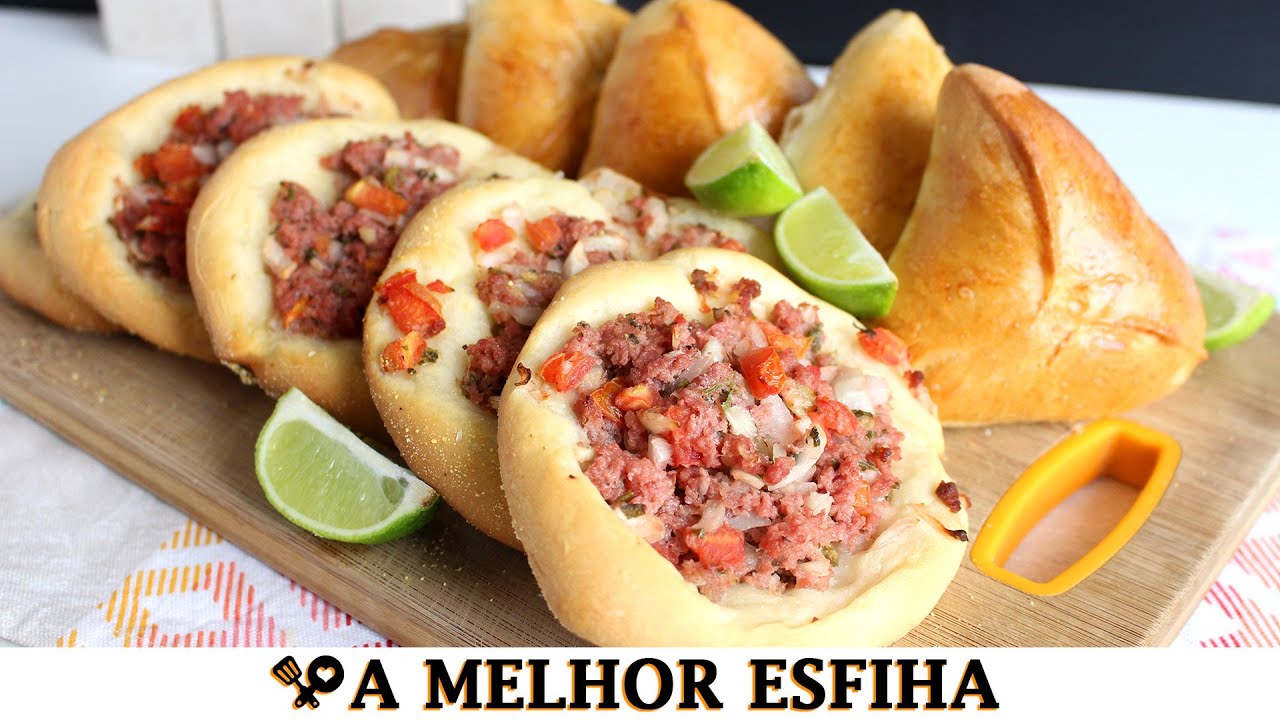 ESFIHA CASEIRA SUPER FÁCIL - RECEITAS QUE AMO