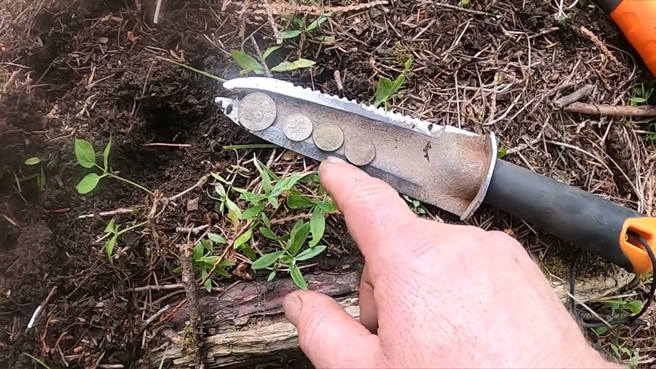 Metal Detecting A Campground In Montana