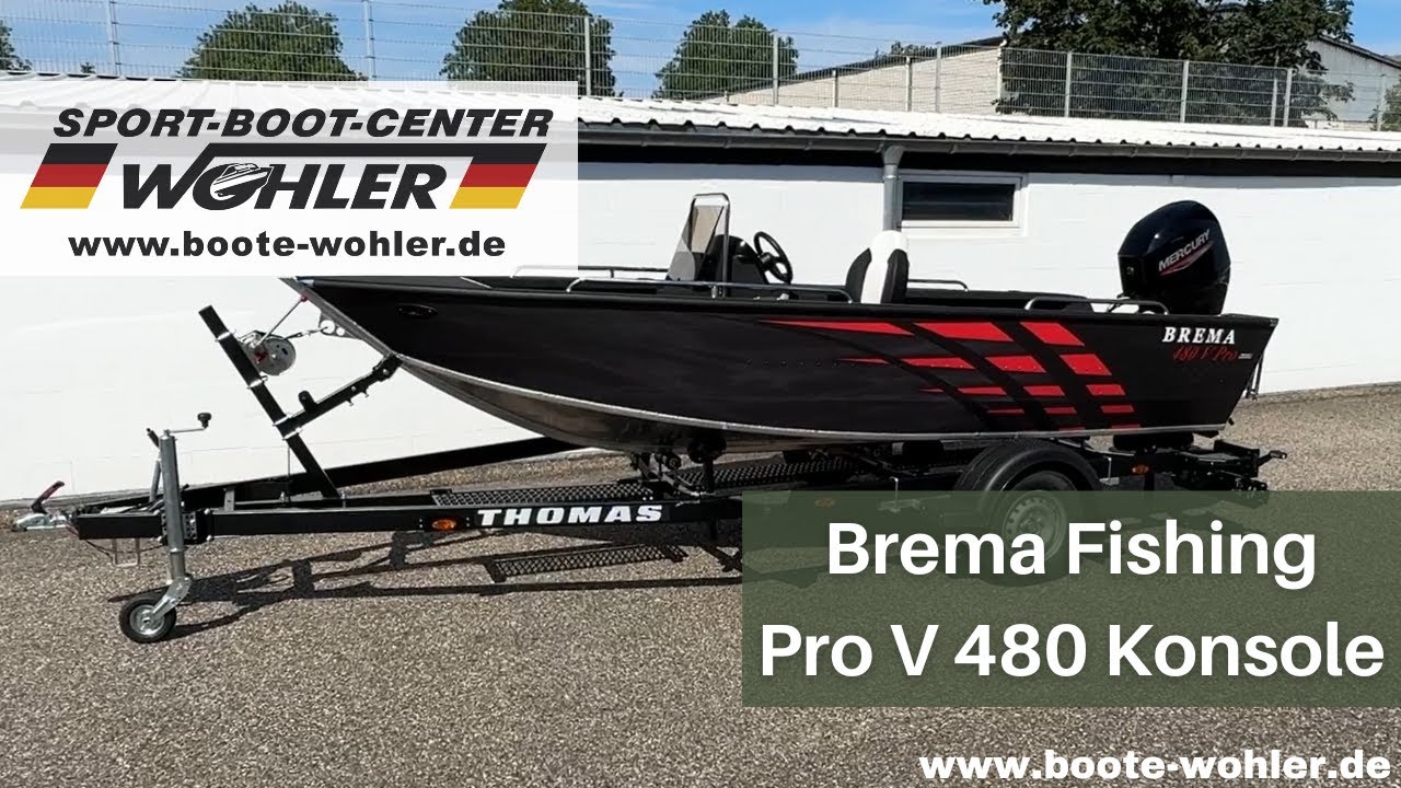 Kurzvorstellung: Brema Fishing Pro V 480 Konsole mit Mercury F60