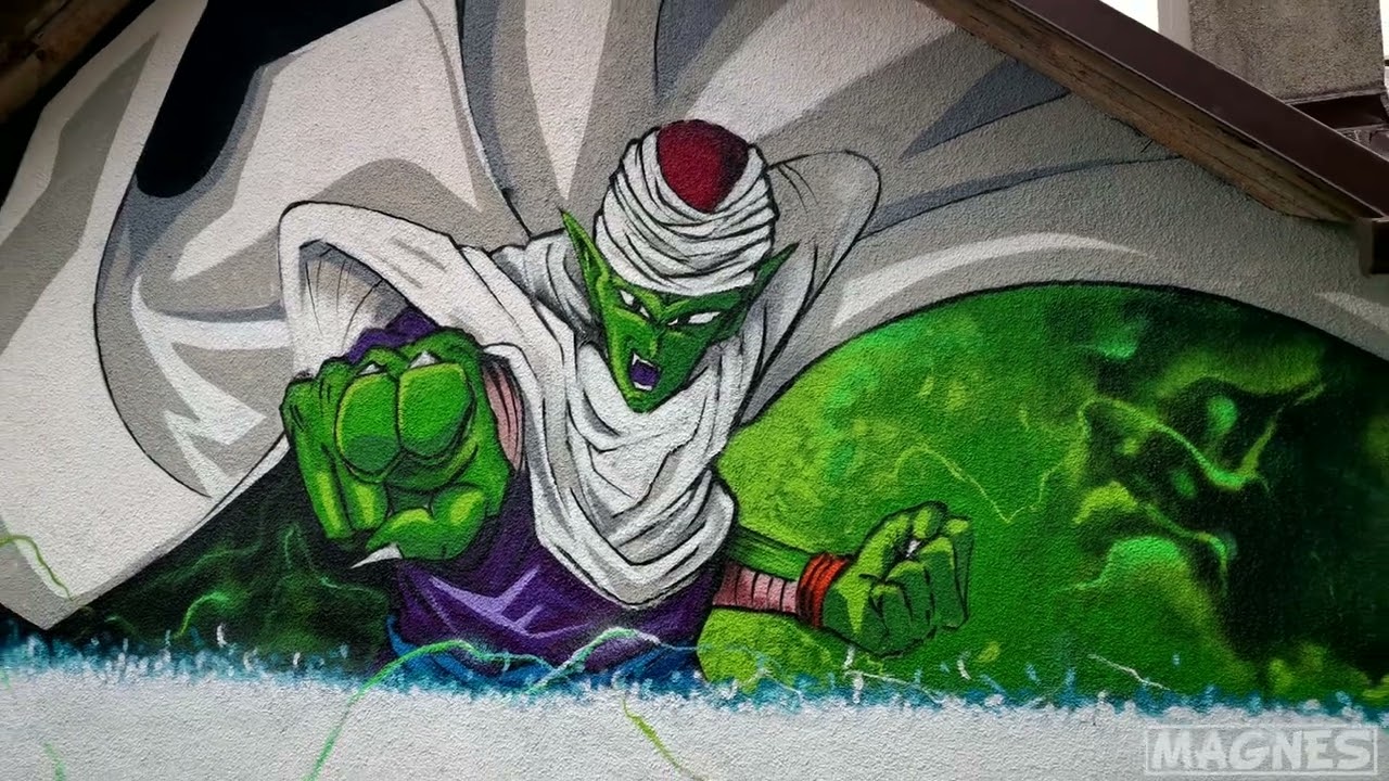 DRAGON BALL with SETU #dragonball #graffiti #manga