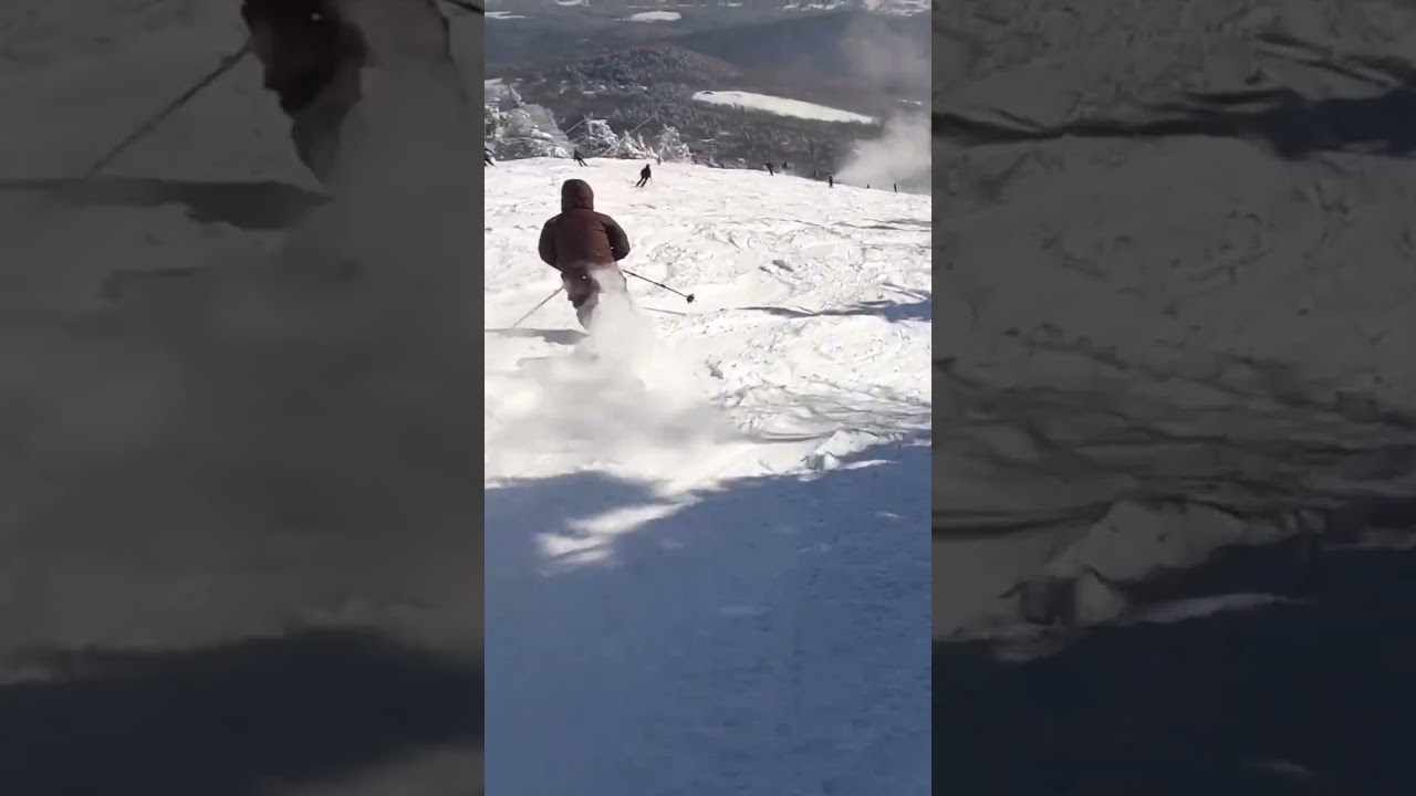 don&rsquo;t get too excited, still recycling footage from last season #telemarkskiing #freeheellife