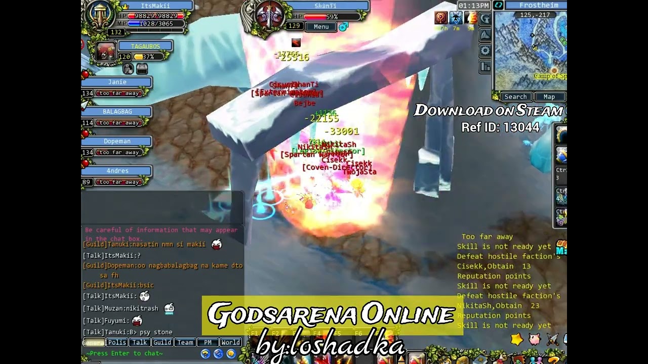 Godsarena Online ItsMakii 