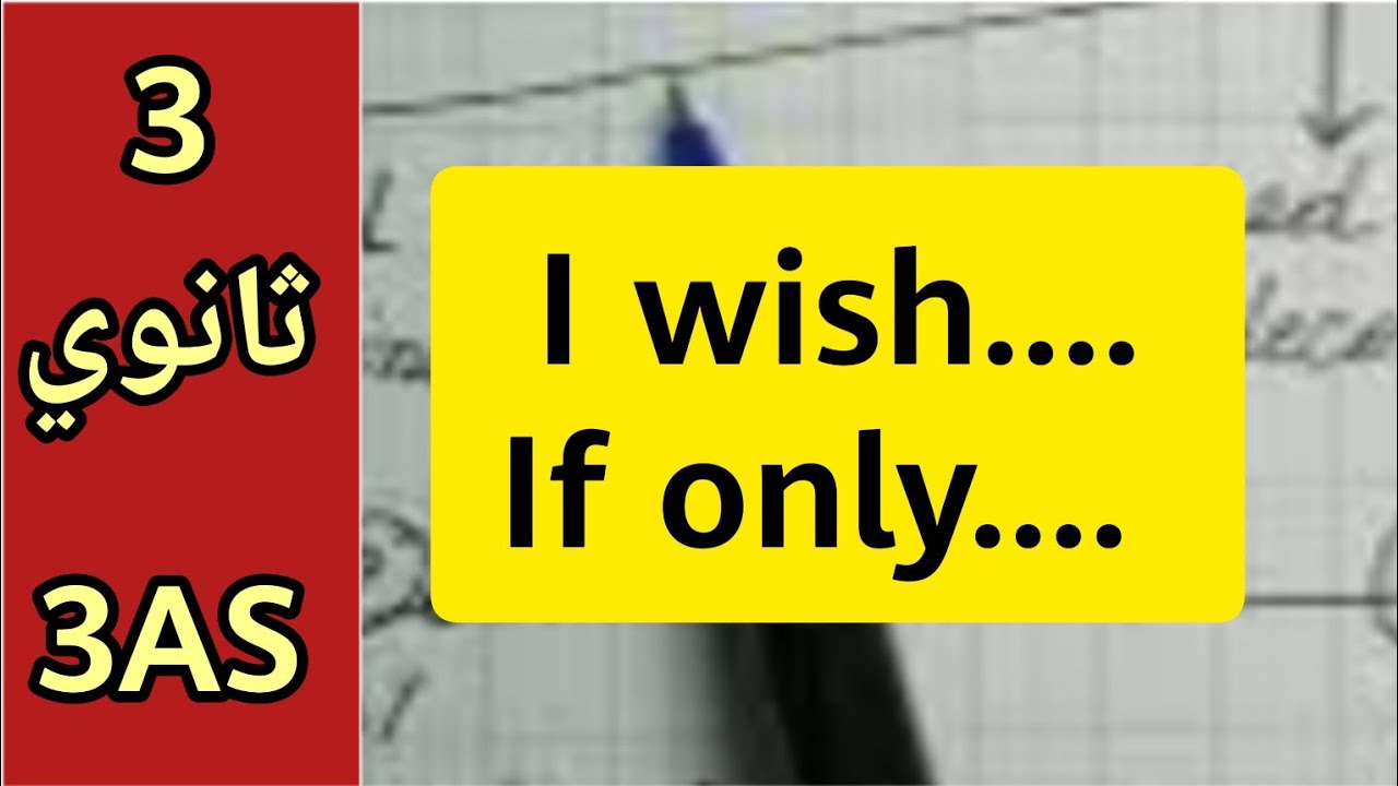 Expressing wishes and regrets with if only... / I wish...