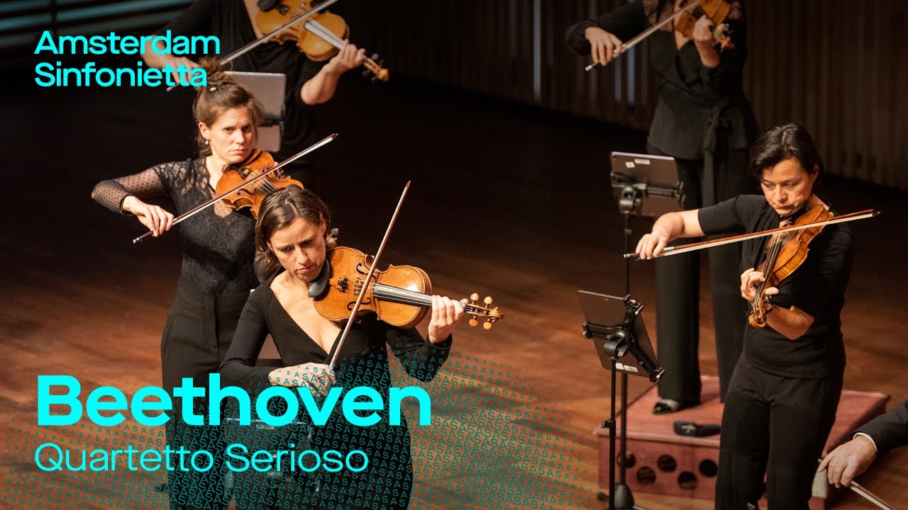 L. van Beethoven - String Quartet no. 11, opus 95 ‘Quartetto Serioso’ | Amsterdam Sinfonietta