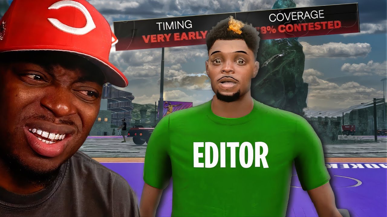 Tray Plays 2k With His Video Editor For the First time...