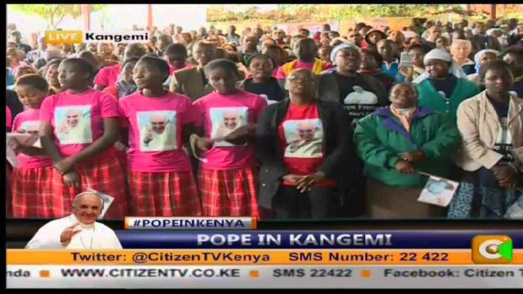 Pope Francis in Kangemi