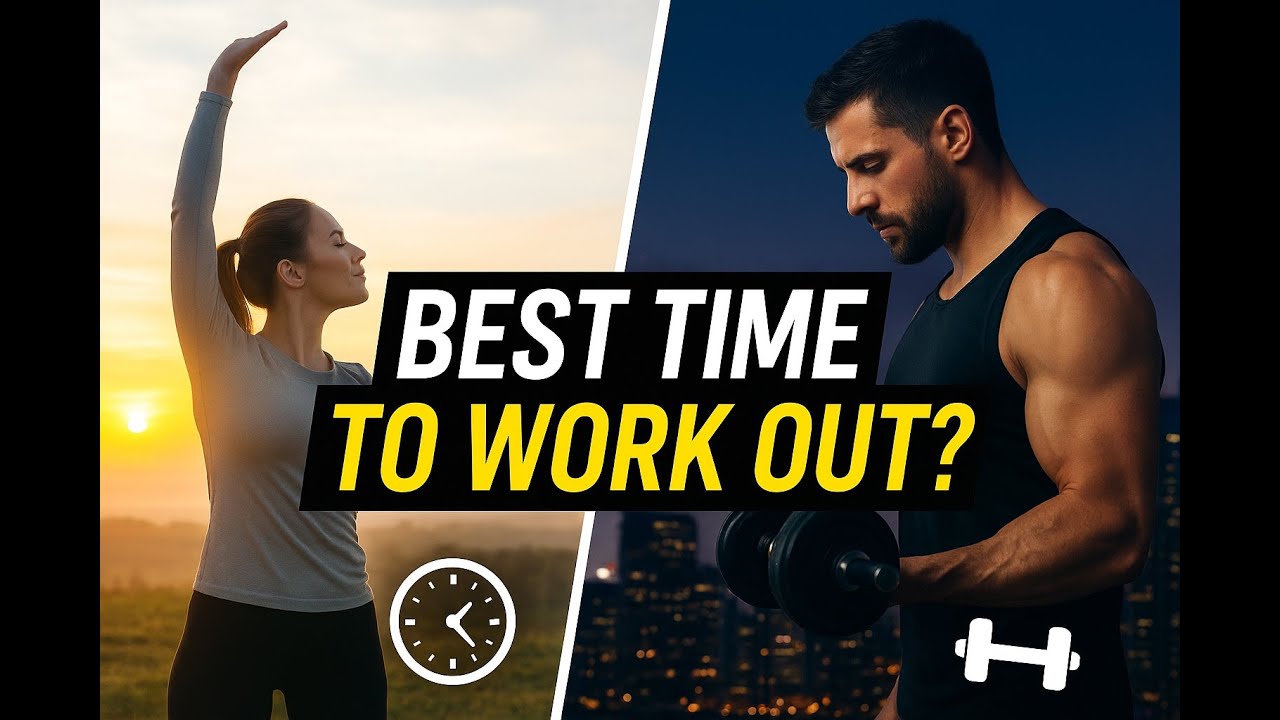 What’s the Best Time to Work Out? | Morning vs Evening Exercise Explained