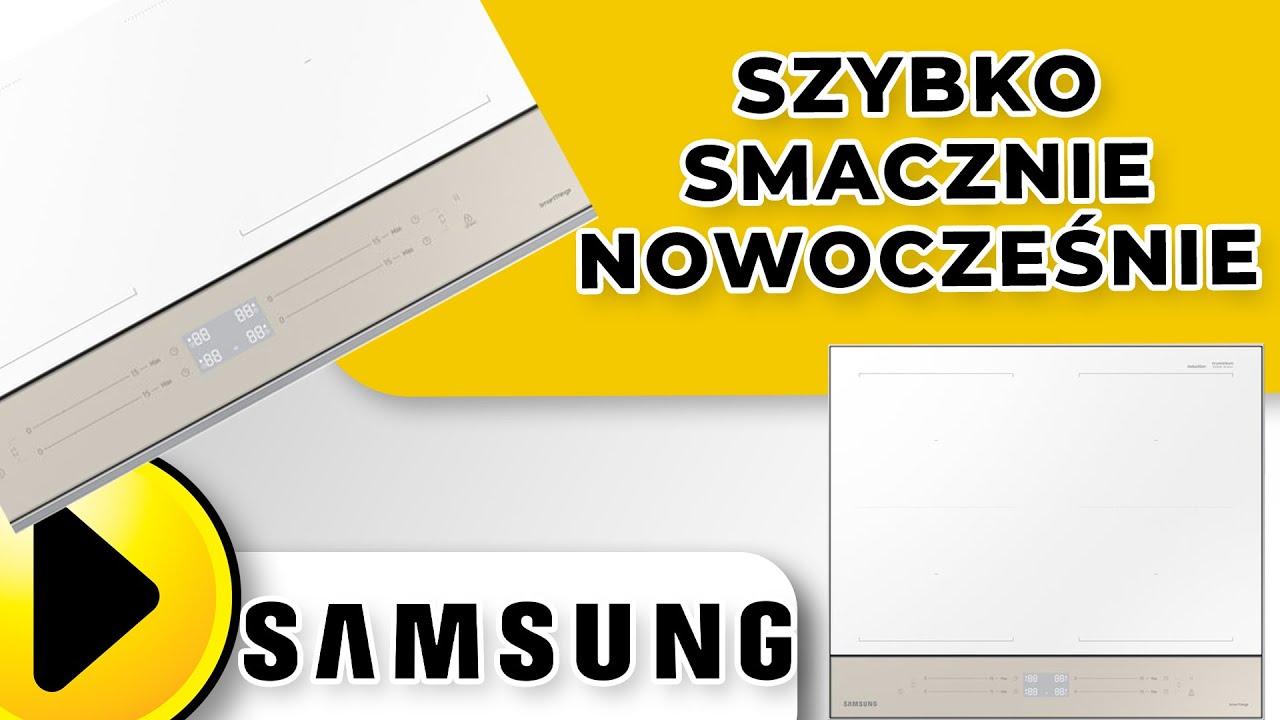Płyta indukcyjna SAMSUNG BESPOKE Slim Fit NZ64B5067YY U2 | Wideoprezentacja