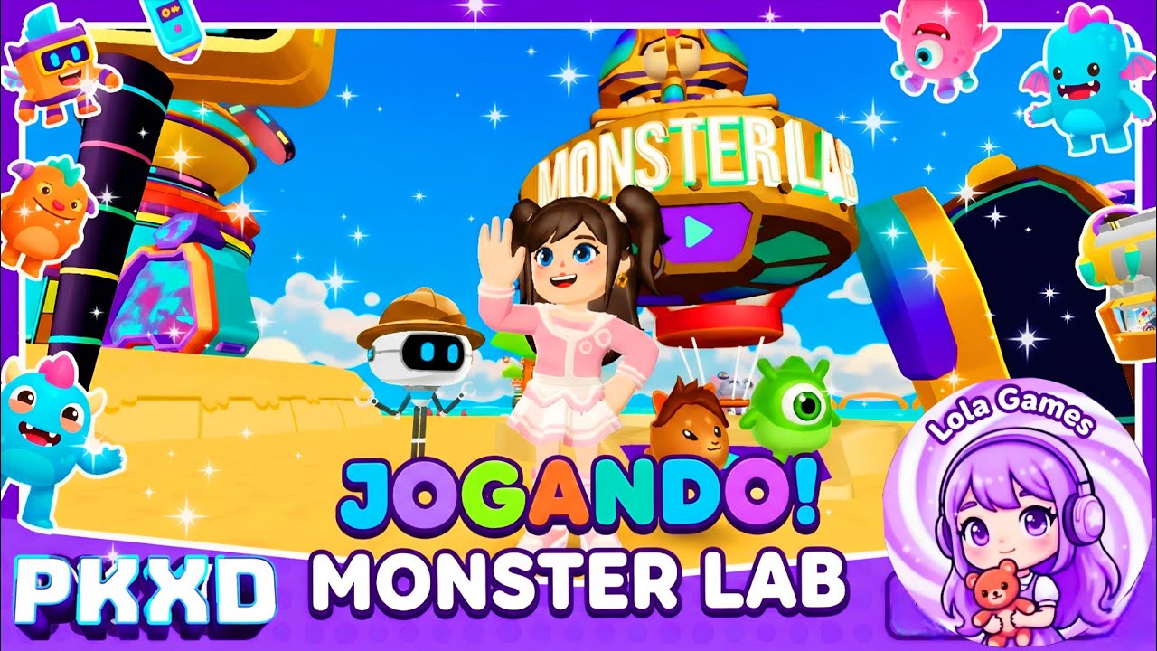 JOGANDO MONSTER LAB NO PKXD 