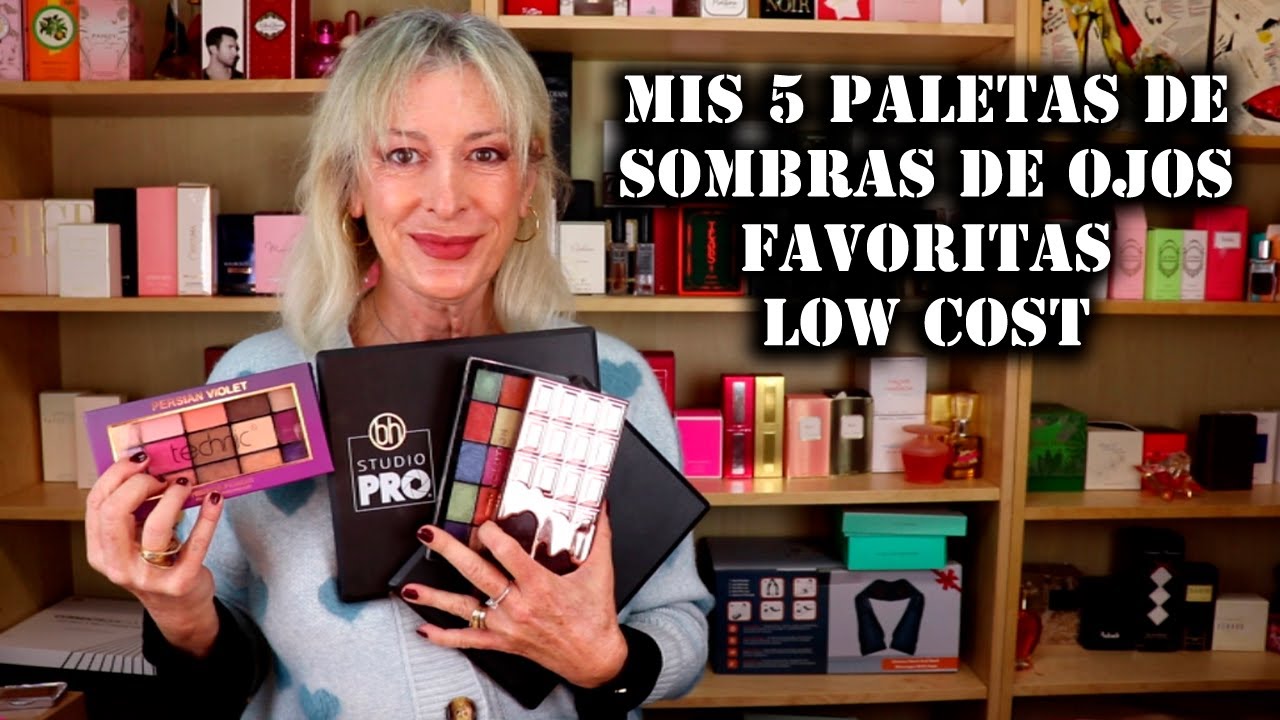 MIS 5 PALETAS DE SOMBRAS DE OJOS FAVORITAS LOW COST