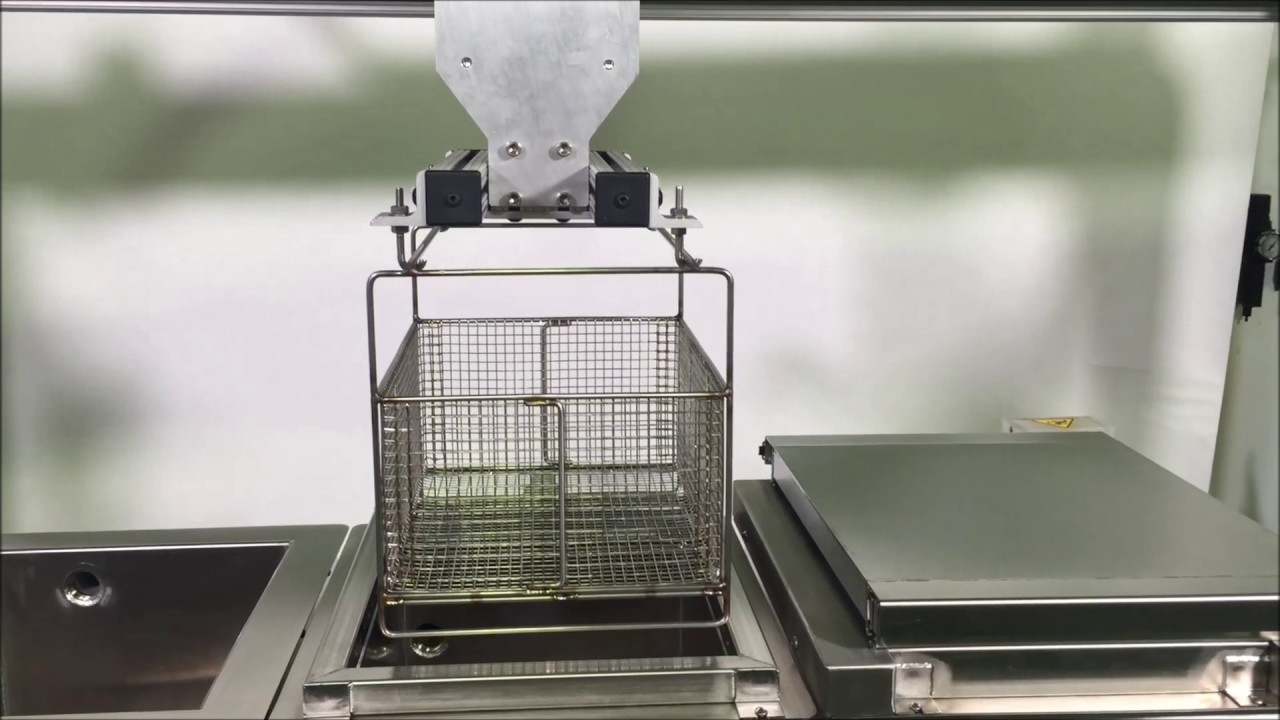 Automated Ultrasonic Cleaner