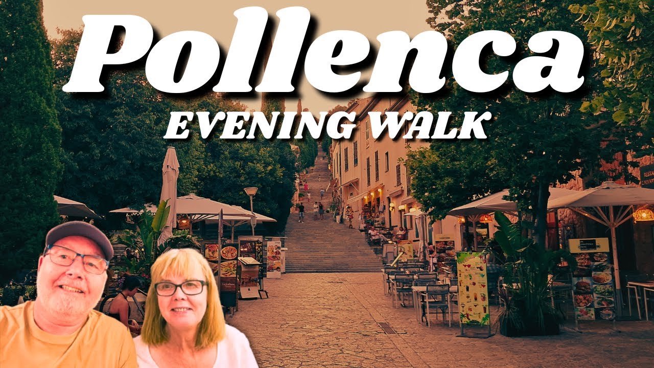 THE MAGICAL EVENING STREETS of POLLENCA