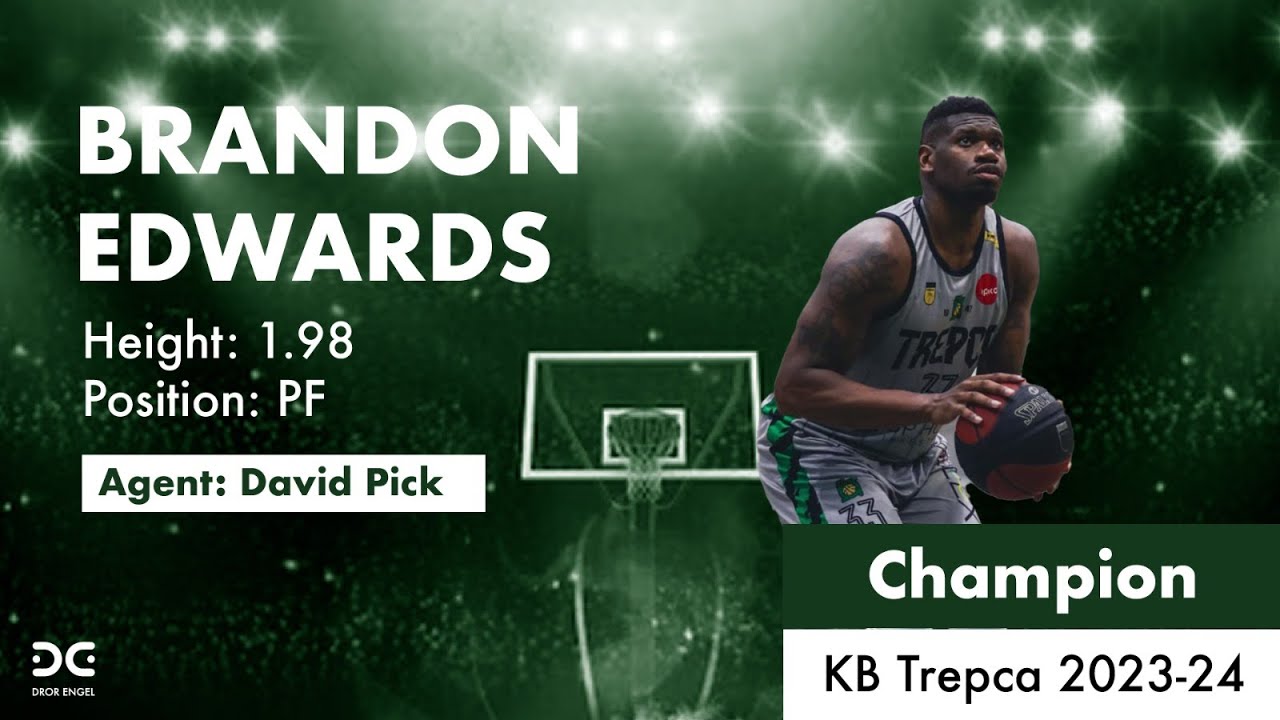 Brandon Edwards Trepca 2023 24 Highlights