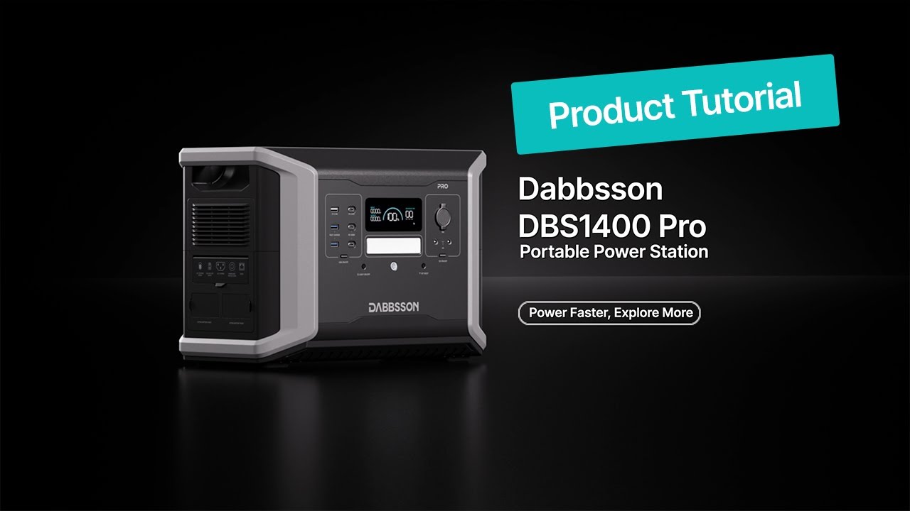 DBS1400 Pro | Power Station Tutorial