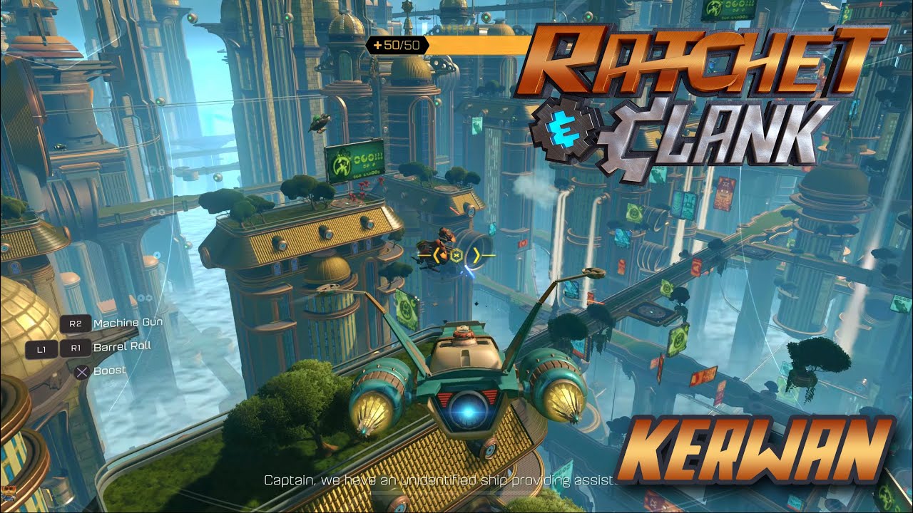 Ratchet & Clank - Planet Kerwan (PS5) 4K HDR 60FPS Gameplay plus location of Gold Bolts