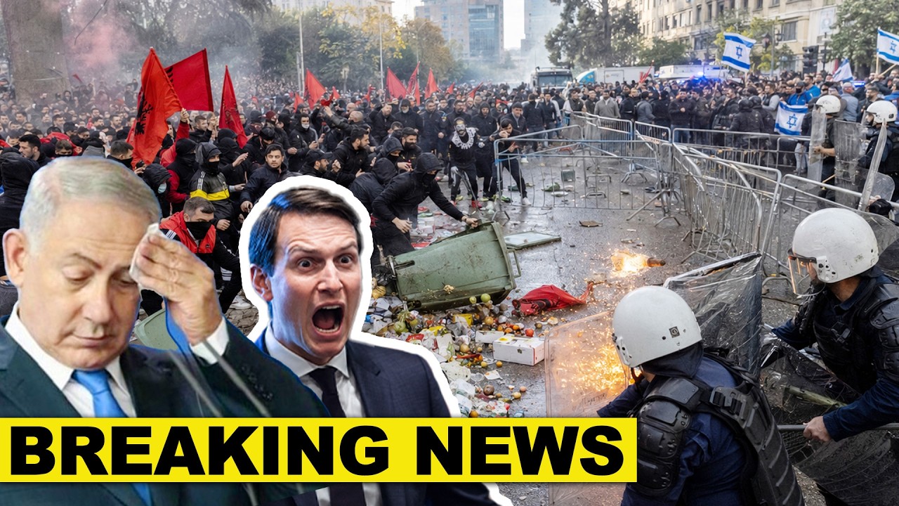 BREAKING: Israeli Mob CLASH with Albania protesters as Tension EXPLODES - OPTM