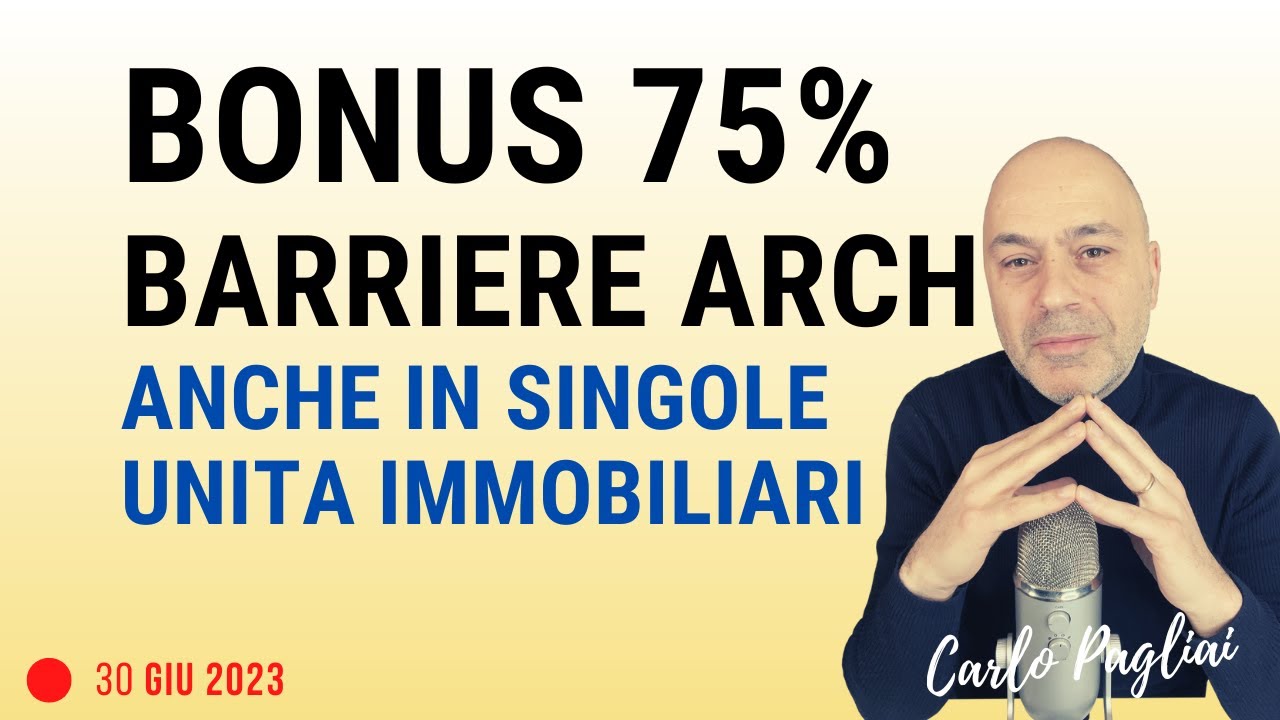 Bonus 75 Barriere architettoniche, anche nell''appartamento (Circ. 17/E 2023)