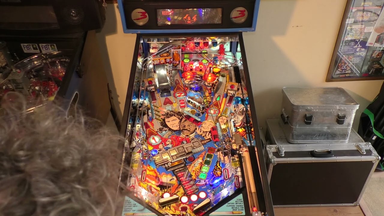 #89 Flipper Lethal Weapon 3, Gameplay, Data East Pinball Automat