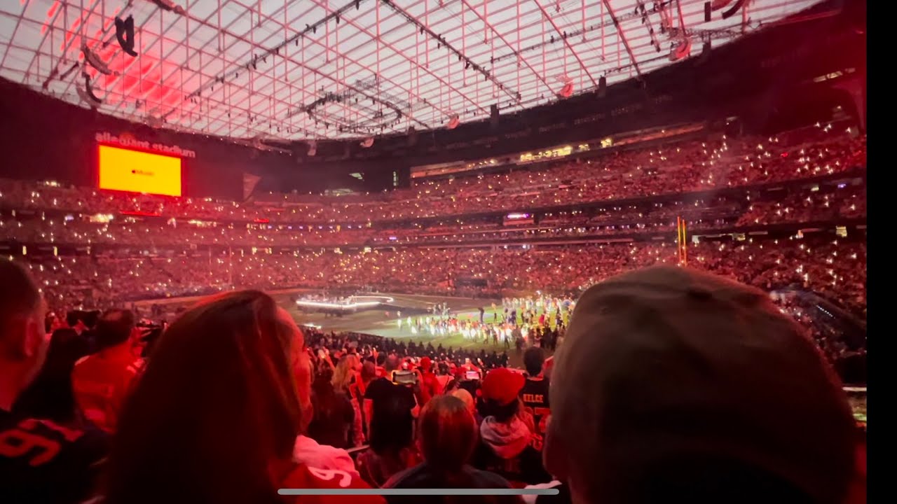 HALFTIME SHOW with Usher at Super Bowl LVIII from Randy & Amanda’s Point of View 🏈😎🤩💃🕺