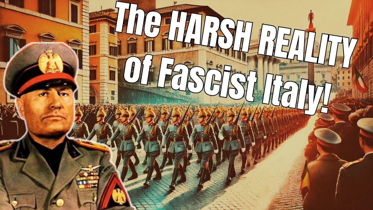 What Life Was REALLY Like In Mussolini&rsquo;s Fascist Italy (Shocking Truth)
