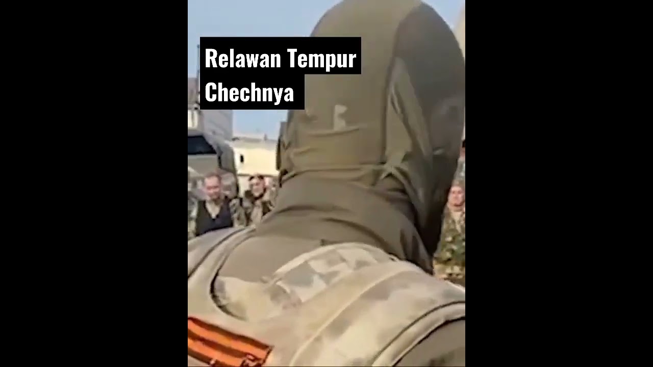 Chechen Combat Volunteers for Luhansk Ukraine