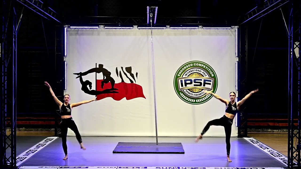 Mistrzostwa Polski Pole & Aerial2025, M.WÓJTOWICZ E.URBAN Aerial Pole Sport Elite Duety Seniorzy