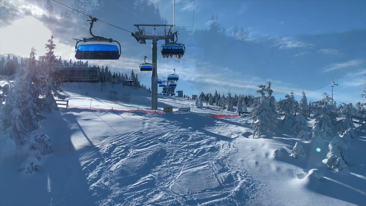 Spindlermühle Spindleruv Mlyn Svaty Petry Medvedin 2019 traumhafte Skipiste